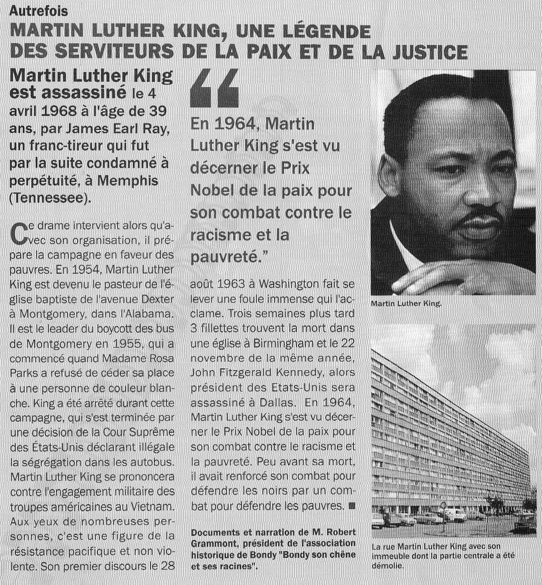 Rue Martin Luther King