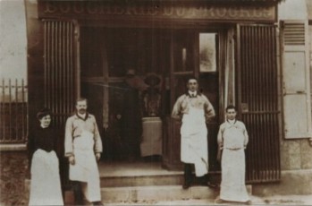 Boucherie du Progrès Mr Braucé 1918