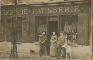 Boulangerie Maison Martin avant 1906