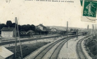 Gare et quais 1915