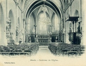 Nef Eglise Saint Pierre 1909