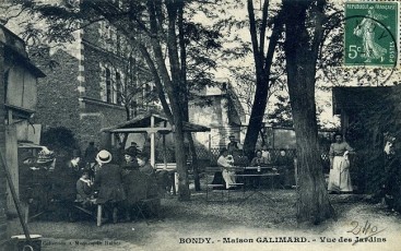 Maison Gallimard Vue du Jardin