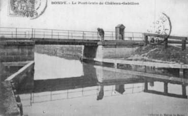 Pont levis du château Gabillon