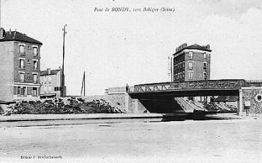 Pont de Bondy vers Bobigny